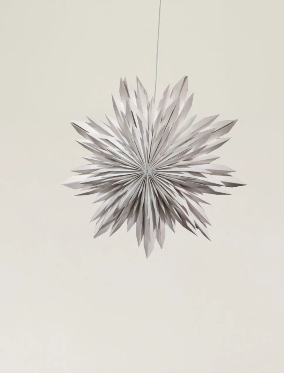Adventsstjärna 'Oslo' 45cm - Vit