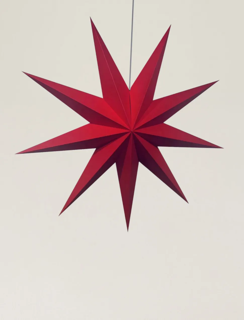 Adventsstjärna 'Vintergatan' 118cm - Röd