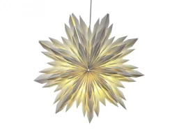 Adventstjärna 'Oslo' 60cm - Beige