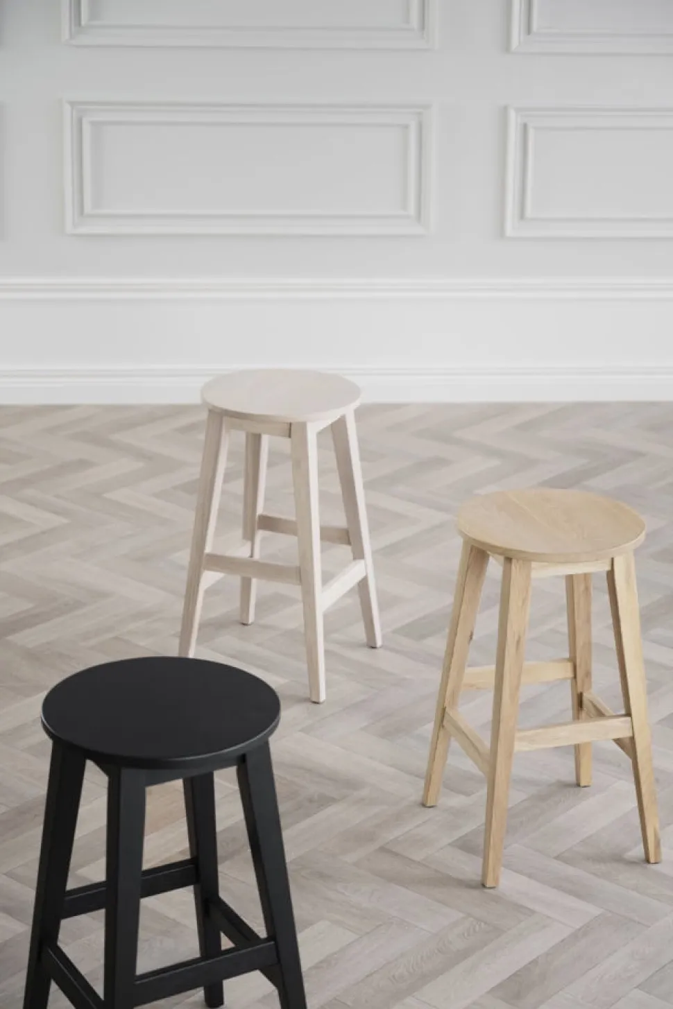 Barpall 'Austin' - Svart
