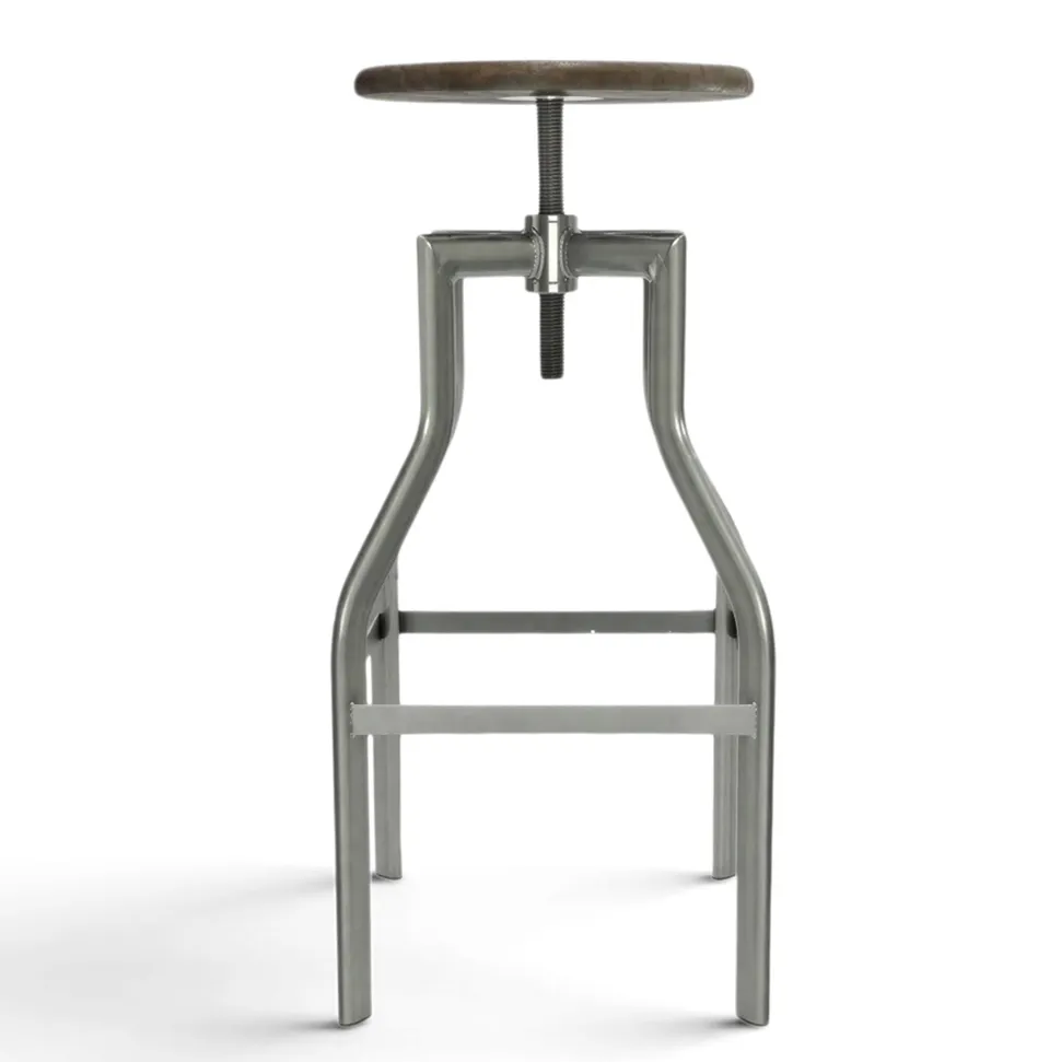 Barstol 'Forshaga' - Silver/Natur