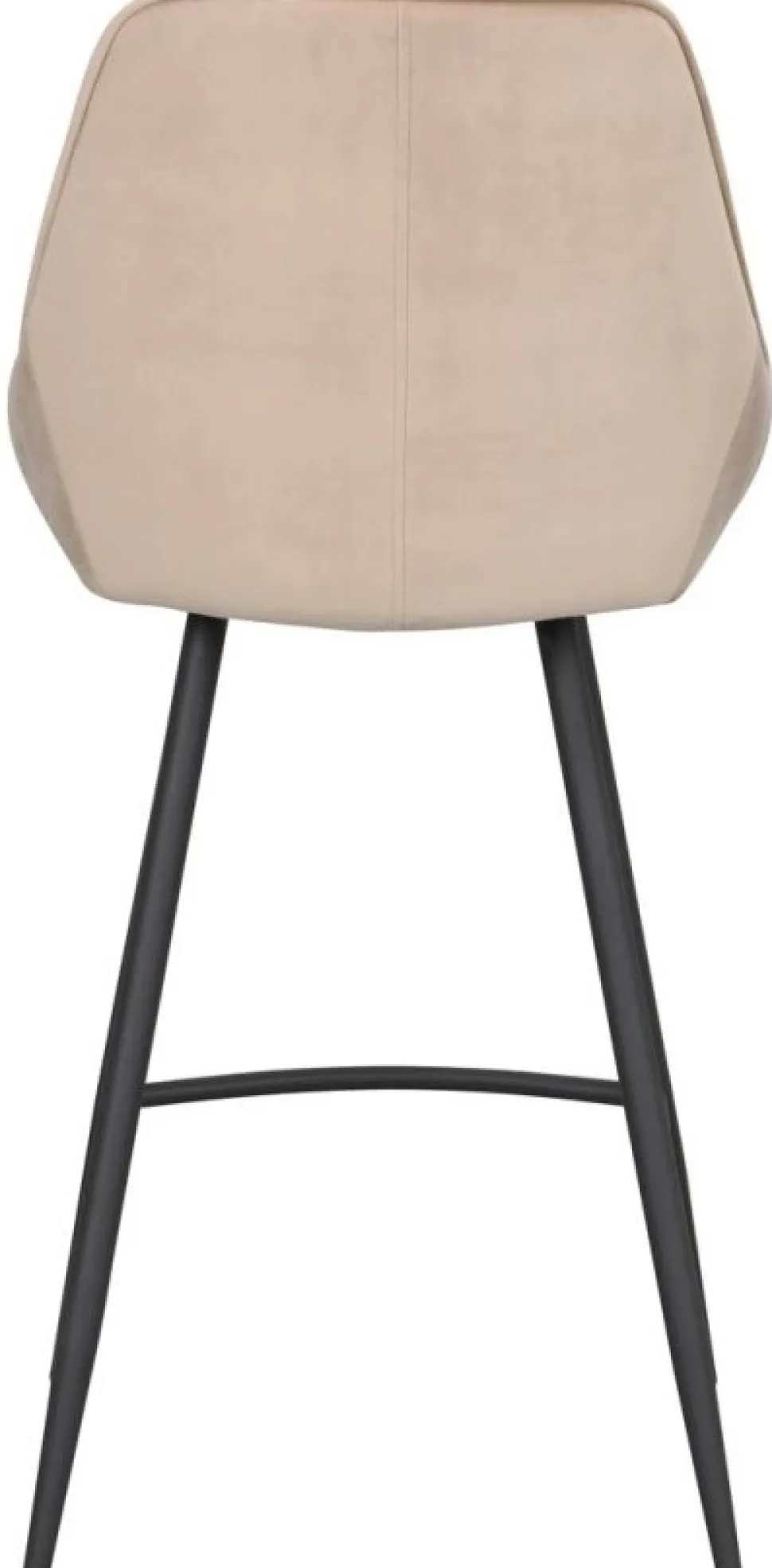 Barstol 'Sierra' - Beige/Sammet