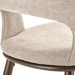 Barstol 'Vestby' - Beige/brun