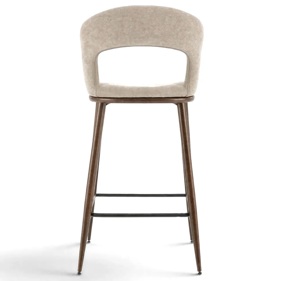 Barstol 'Vestby' - Beige/brun