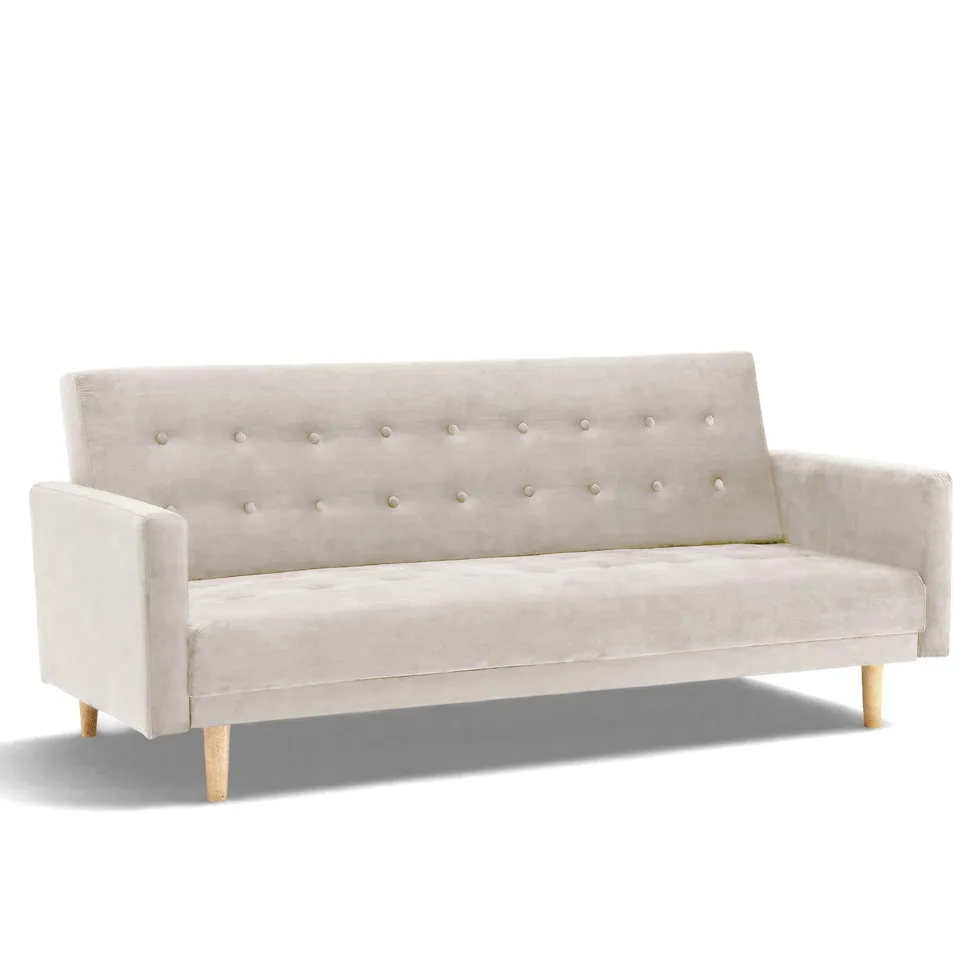 Bäddsoffa 'Eukalyptus' - Beige