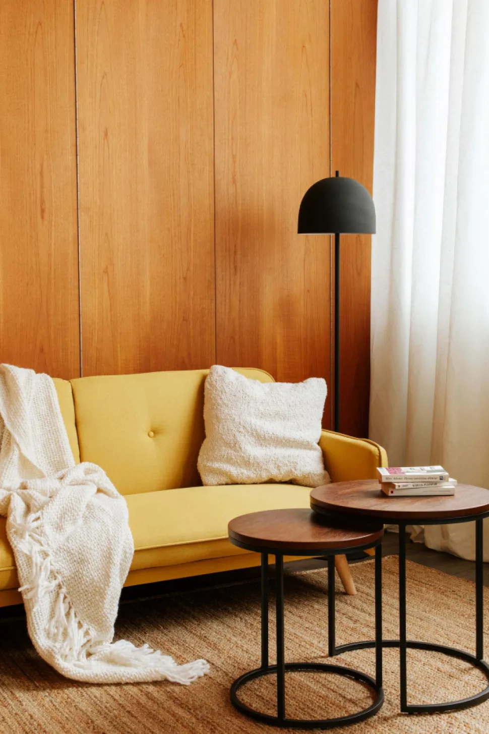 Bäddsoffa 'Kap Verde' - Gul