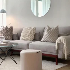 Bäddsoffa 'Texas' - Ljusgrå