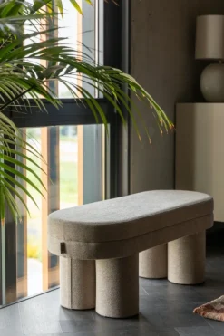 Bänk 'Fern' - Beige