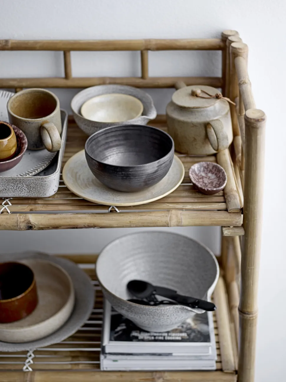 Bokhylla 'Bamboo' - Natur