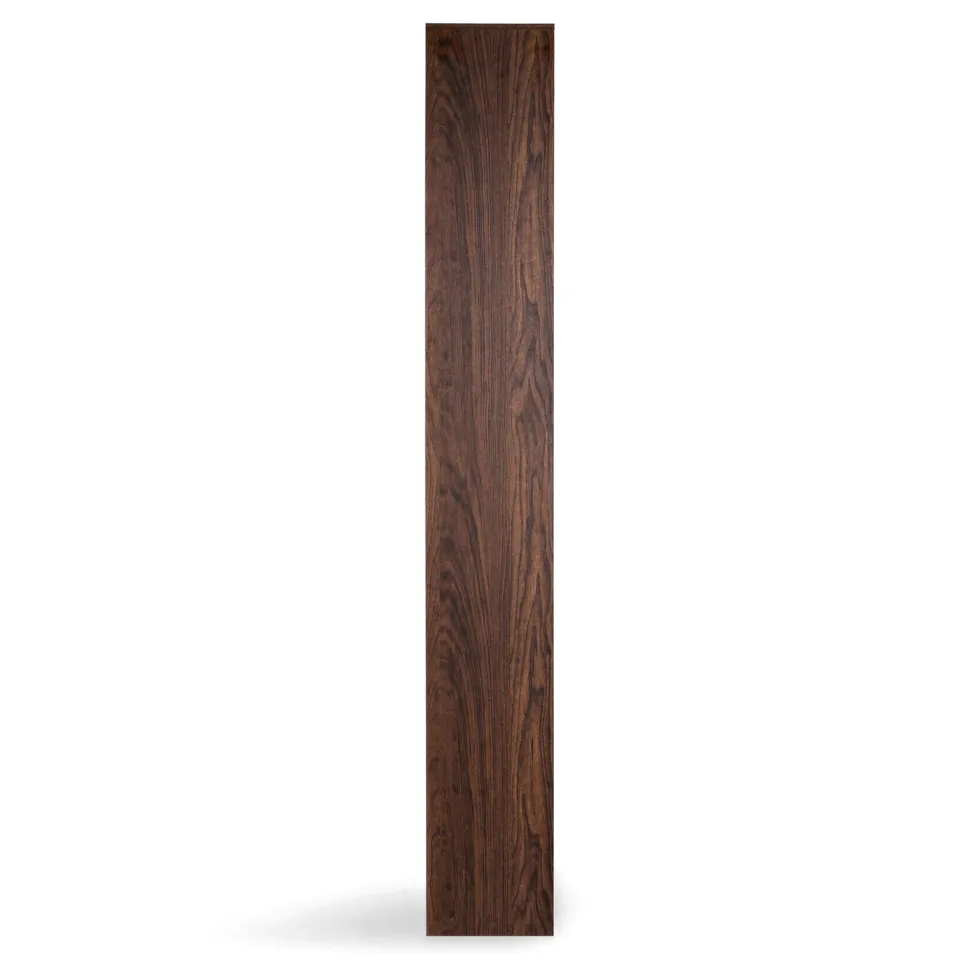 Bokhylla 'Colin' 60x210 - Valnöt/Svart