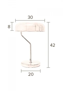 Bordslampa 'Eclipse' - Mässing