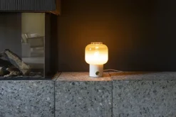 Bordslampa 'Moody' - Vit