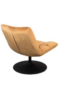 Fåtölj 'Bar' - Sammet/Guld