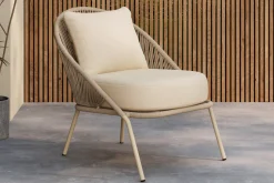 Fåtölj 'Lindos' - Beige