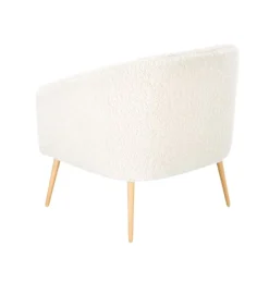 Fåtölj 'Lugnet' - Creme/Natur