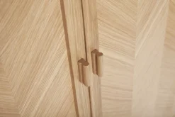 Garderob 'Herringbone' - Natur