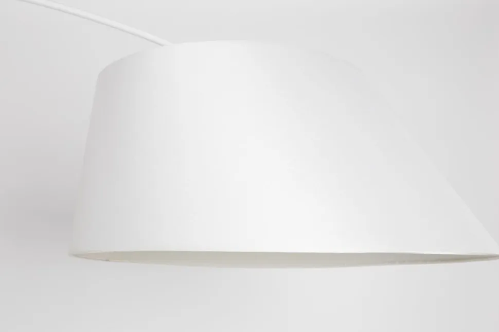 Golvlampa 'Arc' - Vit