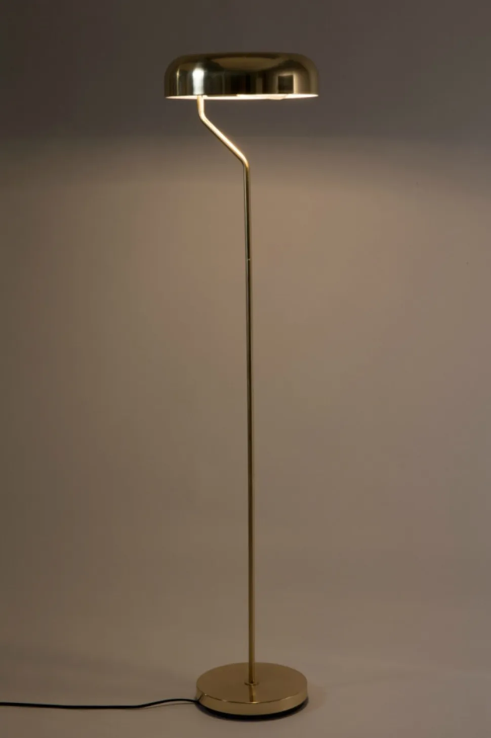 Golvlampa 'Eclipse' - Mässing