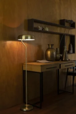 Golvlampa 'Eclipse' - Svart