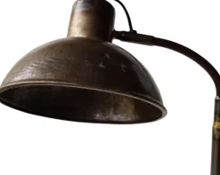 Golvlampa 'Walentin' - Järn/Brun