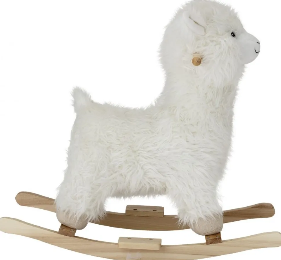 Gunghäst 'Rocking Lama' - Vit