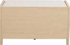 Hallbänk 'Hillmond' 80cm - Ljus ek
