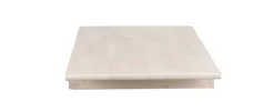 Iläggsskiva 'Tyler' 45x120cm - Vit