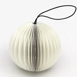 Julgranspynt 'Snowball' - Vit