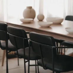 Karmstol 'Ebba' - Svart