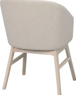 Karmstol 'Windham' - Beige/Vitpigmenterad
