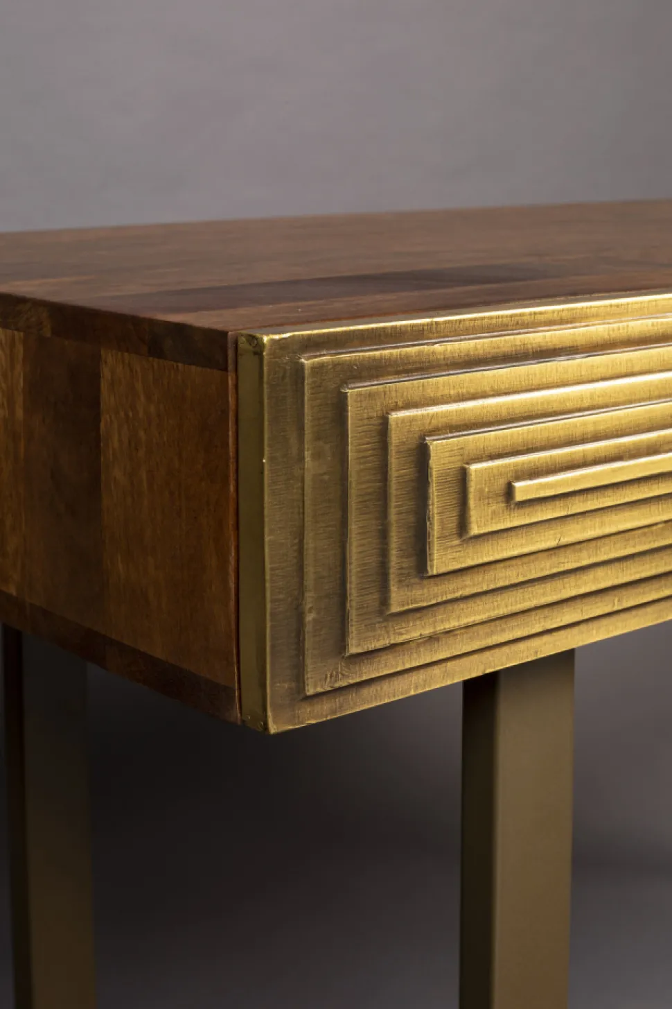 Konsolbord 'Volan' - Guld