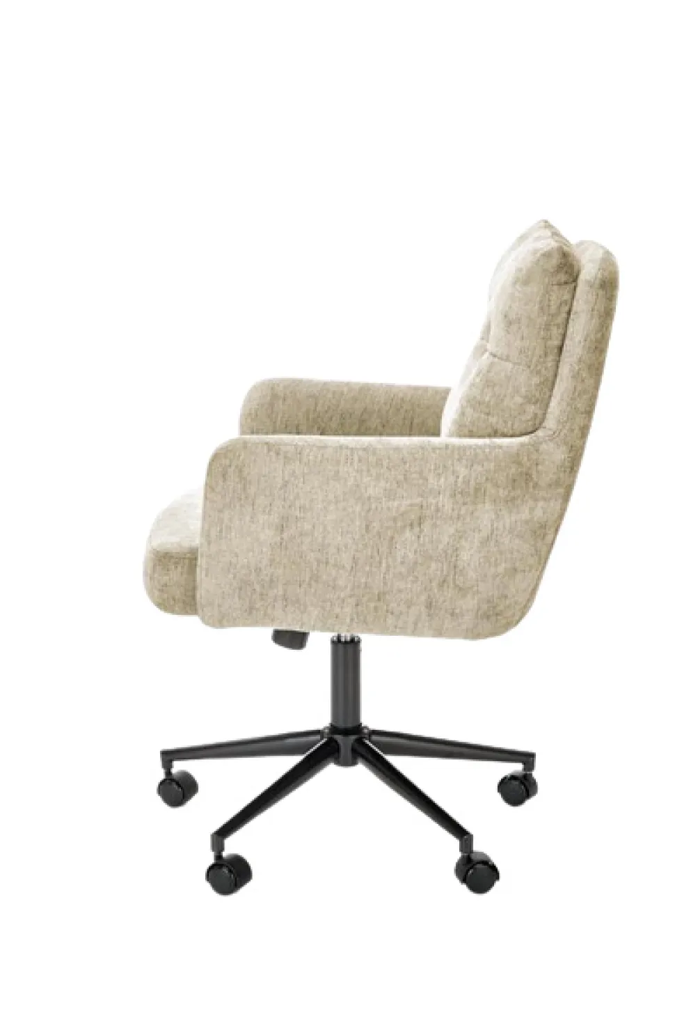 Kontorsstol 'Merida' - Beige/Svart