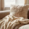 Kuddfodral 'Aranga Bubble' 45x45cm - Beige