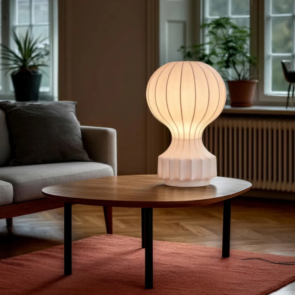Lampa 'Senigallia' L - Vit/Vit