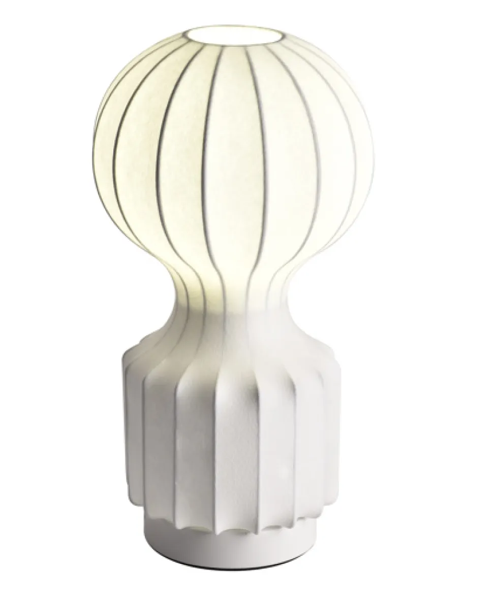 Lampa 'Senigallia' S - Vit/vit