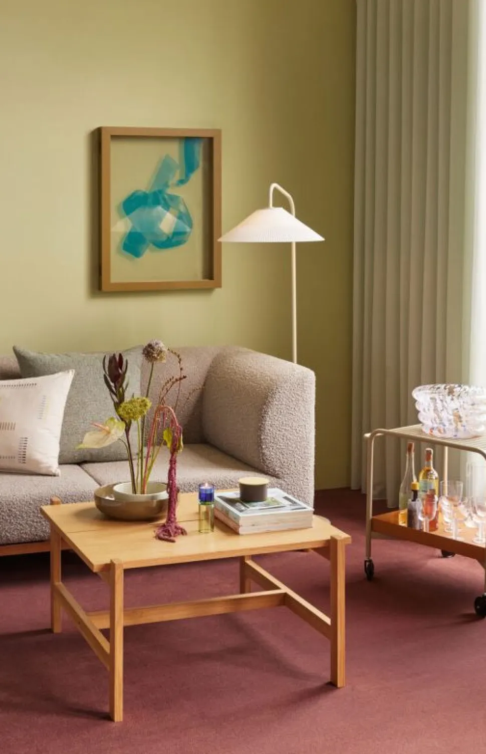 Lampa 'Solid' - Beige