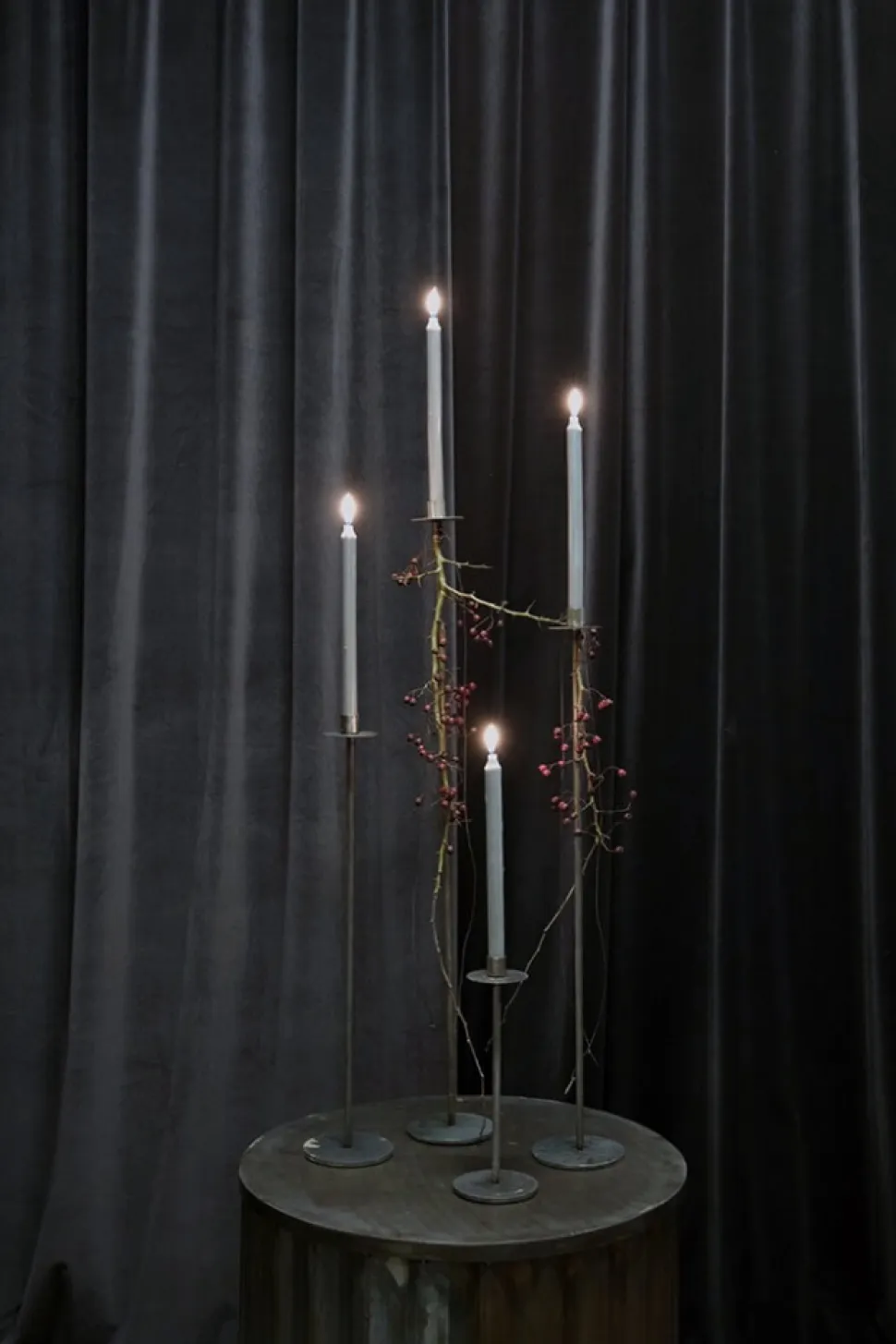 Ljusstake 'Dean' M - Järn
