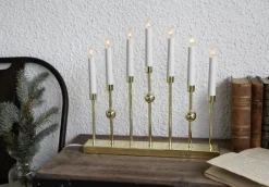 Ljusstake 'Gustavo' - Mässing