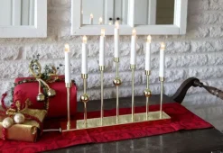 Ljusstake 'Gustavo' - Mässing