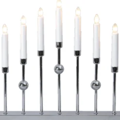 Ljusstake 'Gustavo' - Silver
