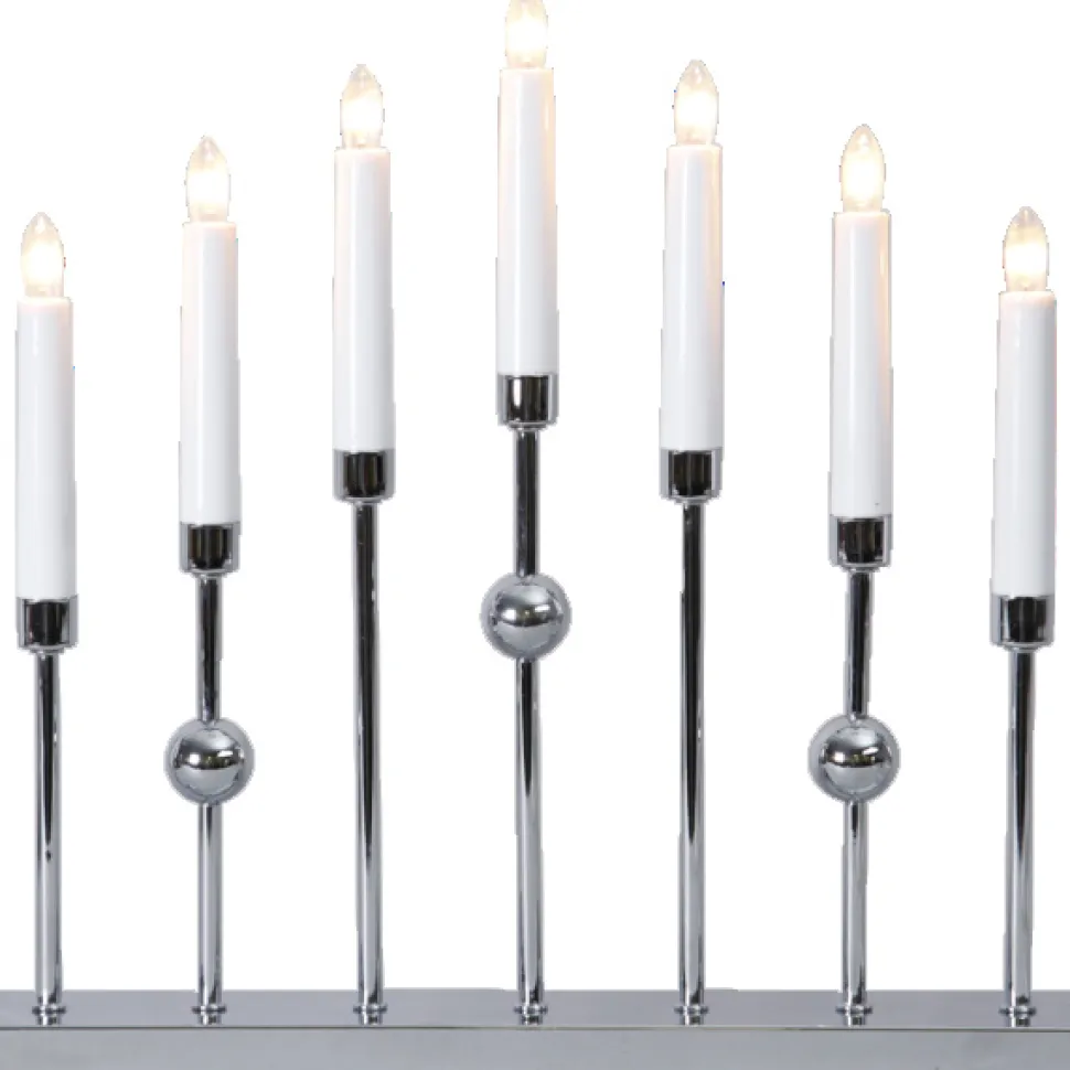 Ljusstake 'Gustavo' - Silver