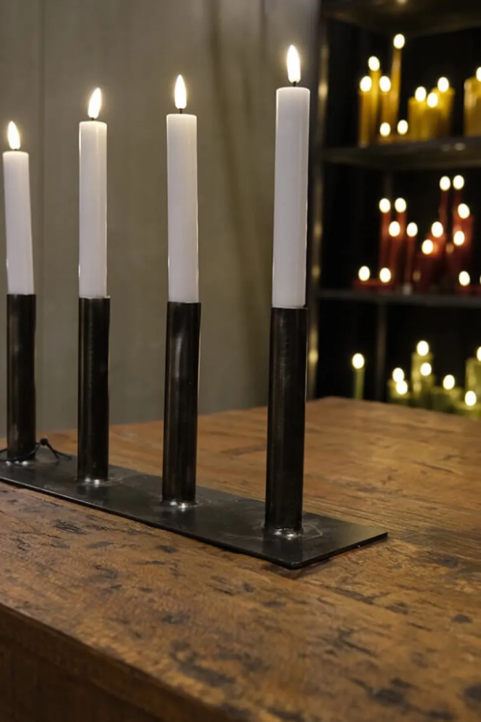 Ljusstake 'Line' - Järn