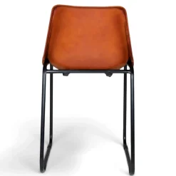 Loungestol Vintage - Läder/Järn