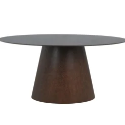 Matbord 'Bolton' Ovalt 160cm - Valnöt