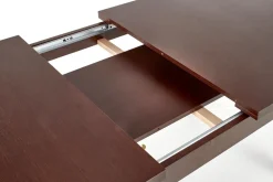 Matbord 'Dark Walnut' 118-158x75cm - Mörkbrun
