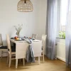 Matbord 'Filippa' 120x80cm - Vitpigmenterad