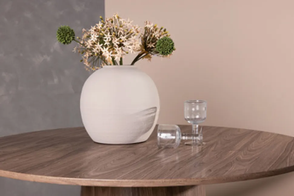Matbord 'Lisa' Runt 120cm - Brun
