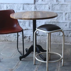 Matbord 'Långholmen' Runt 80cm - Vintage