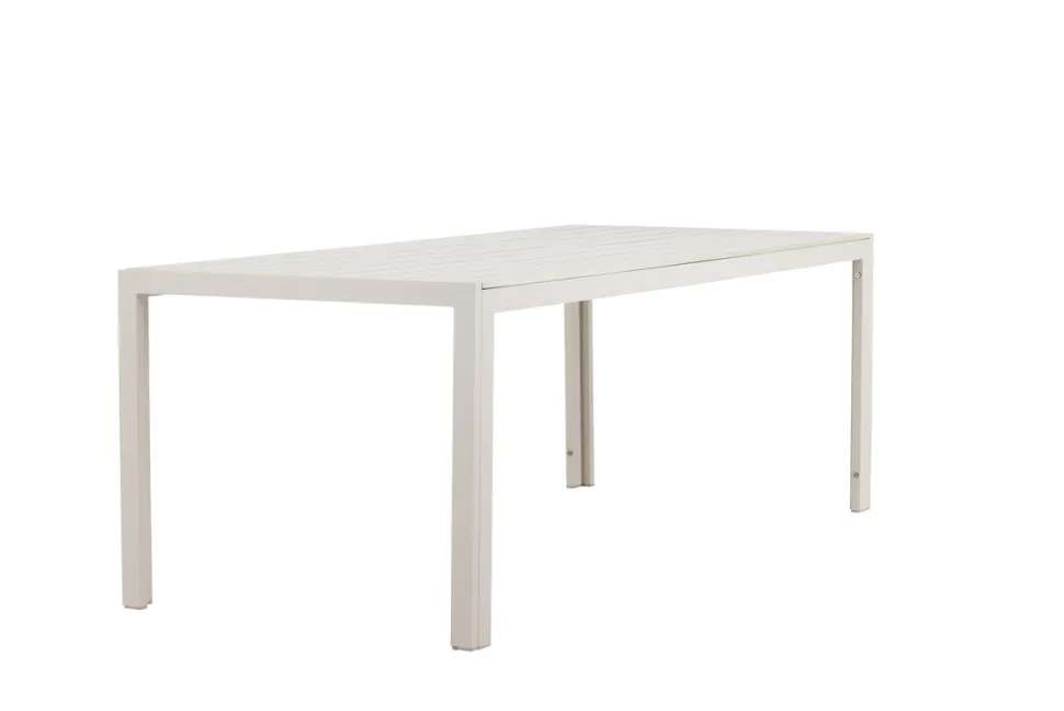 Matbord 'Mirko' 205x74cm - Beige