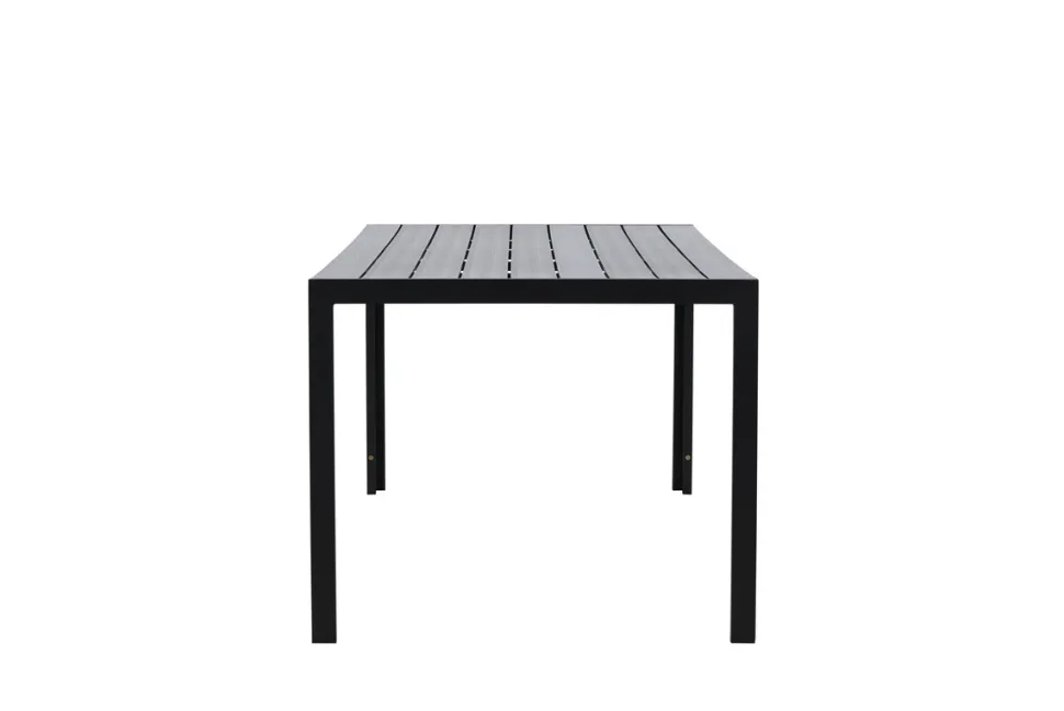 Matbord 'Mirko' 205x74cm - Svart